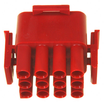 1-480708-2 by TE Connectivity AMP Connectors - CONNECTOR PLUG HSG 12POS RED