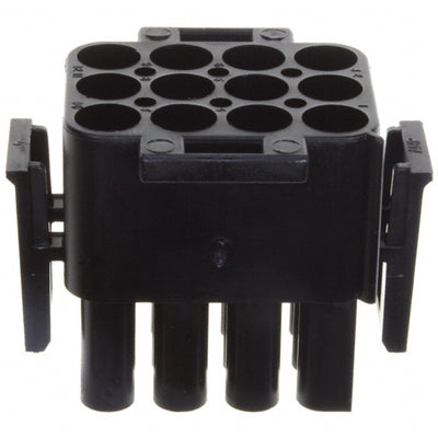 1-480708-9 by TE Connectivity AMP Connectors - CONNECTOR PLUG HSG 12POS U-MNL BLK