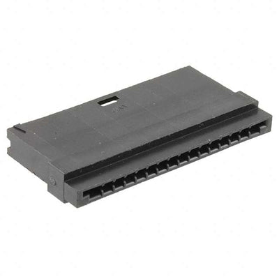 1-485893-4 by TE Connectivity AMP Connectors - CONNECTOR FFC PIN HSG 16POS 2.54MM