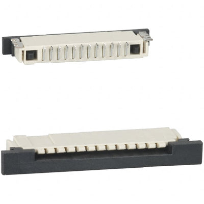 1-487951-2 by TE Connectivity AMP Connectors - CONNECTOR FPC TOP 12POS 1MM R/A
