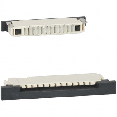 1-84953-2 by TE Connectivity AMP Connectors - CONNECTOR FPC TOP 12POS 1MM R/A