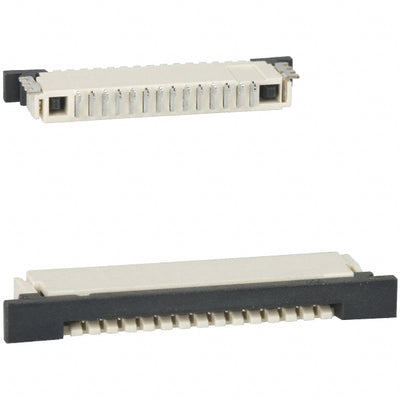 1-487952-4 by TE Connectivity AMP Connectors - CONNECTOR FPC BOTTOM 14POS 1MM R/A