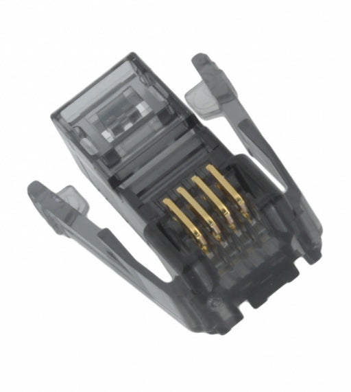 1-520424-1 by TE Connectivity AMP Connectors - CONNECTOR PLUG 4POS SDL 24-26AWG RND