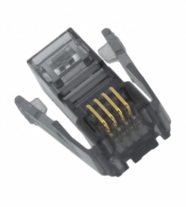 1-520424-1 by TE Connectivity AMP Connectors - CONNECTOR PLUG 4POS SDL 24-26AWG RND