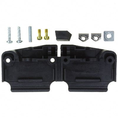 1-206478-2 by TE Connectivity AMP Connectors - CONNECTOR BACKSHELL 25P 45/180DEG BLK