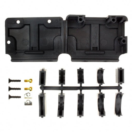 1-5207908-0 by TE Connectivity AMP Connectors - CONNECTOR BACKSHELL 37P 90/180DEG BLK