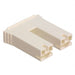 1-520935-1 by TE Connectivity AMP Connectors - CONNECTOR RECPT HSG 0.25 2POS NATURAL