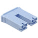 1-520935-5 by TE Connectivity AMP Connectors - CONNECTOR RECPT HOUSING 0.25 2POS BLUE