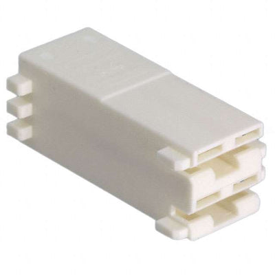1-521204-1 by TE Connectivity AMP Connectors - CONNECTOR RECPT HSG 0.25 2POS NATURAL