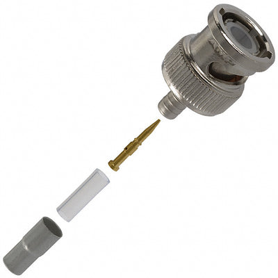 1-5227079-6 by TE Connectivity AMP Connectors - CONNECTOR BNC PLUG STR 50 OHM CRIMP