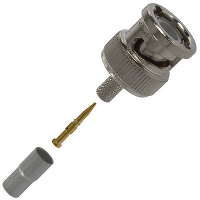 1-5227079-9 by TE Connectivity AMP Connectors - CONNECTOR BNC PLUG STR 50 OHM CRIMP