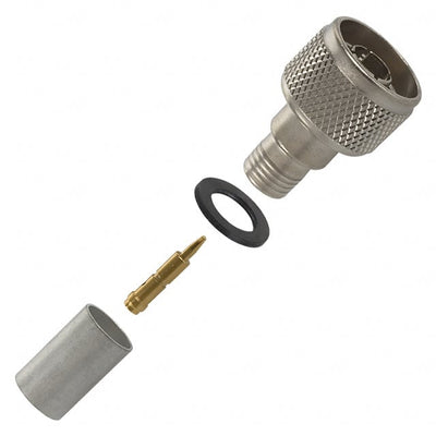 1-5227086-0 by TE Connectivity AMP Connectors - CONNECTOR N PLUG STR 50 OHM CRIMP