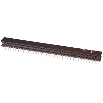 1-532955-0 by TE Connectivity AMP Connectors - CONNECTOR RECPT 70POS 0.1 GOLD PCB R/A