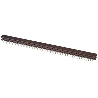 6-534204-6 by TE Connectivity AMP Connectors - CONNECTOR RECPT 110P 0.1 GOLD PCB R/A