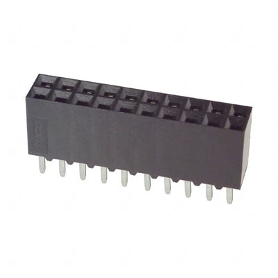 6-534236-0 by TE Connectivity AMP Connectors - CONNECTOR RECPT 20POS 0.1 GOLD PCB