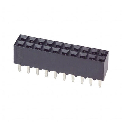 1-534998-0 by TE Connectivity AMP Connectors - CONNECTOR RECPT 20POS 0.1 GOLD PCB