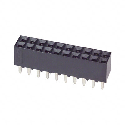 6-534998-0 by TE Connectivity AMP Connectors - CONNECTOR RECPT 20POS 0.1 GOLD PCB
