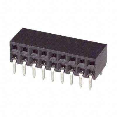 146140-8 by TE Connectivity AMP Connectors - CONNECTOR RECPT 18POS 0.1 GOLD PCB R/A