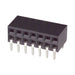 1-535512-7 by TE Connectivity AMP Connectors - CONNECTOR RECPT 14POS 0.1 GOLD PCB R/A