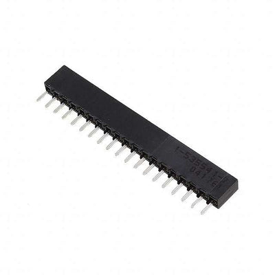 1-535541-7 by TE Connectivity AMP Connectors - CONNECTOR RECPT 19POS 0.1 GOLD PCB