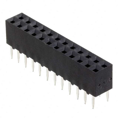 1-535598-2 by TE Connectivity AMP Connectors - CONNECTOR RECPT 24POS 0.1 GOLD PCB