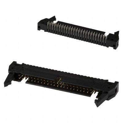 1-499141-0 by TE Connectivity AMP Connectors - CONNECTOR HEADER R/A 50POS 2.54MM