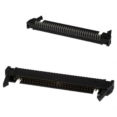 1-499786-2 by TE Connectivity AMP Connectors - CONNECTOR HEADER R/A 64POS 2.54MM