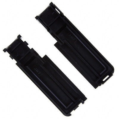 1-552413-1 by TE Connectivity AMP Connectors - 24POS BLK 90 DEG COV KT 2PC PT
