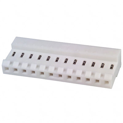 4-640429-2 by TE Connectivity AMP Connectors - CONNECTOR RECPT 12POS IDC 24AWG TIN
