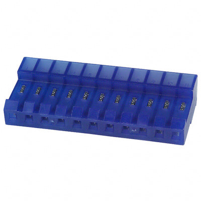 4-640430-1 by TE Connectivity AMP Connectors - CONNECTOR RECPT 11POS IDC 26AWG TIN