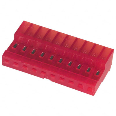 4-640440-0 by TE Connectivity AMP Connectors - CONNECTOR RECPT 10POS IDC 22AWG TIN