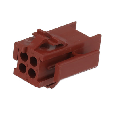 1-640509-0 by TE Connectivity AMP Connectors - CONNECTOR RECPT HSG 4POS 4.20MM MINI