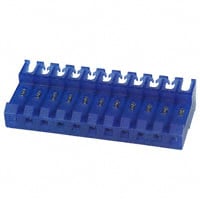 4-640595-1 by TE Connectivity AMP Connectors - CONNECTOR RECPT 11POS IDC 26AWG TIN