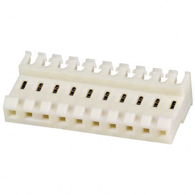 4-640602-0 by TE Connectivity AMP Connectors - CONNECTOR RECPT 10POS IDC 24AWG TIN