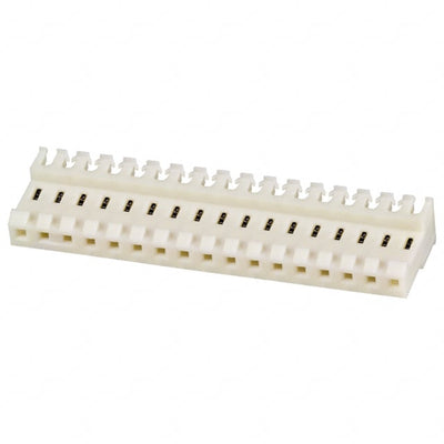 4-640602-7 by TE Connectivity AMP Connectors - CONNECTOR RECPT 17POS IDC 24AWG TIN
