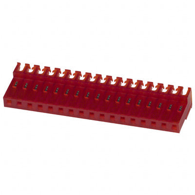 4-640606-7 by TE Connectivity AMP Connectors - CONNECTOR RECPT 17POS IDC 22AWG TIN