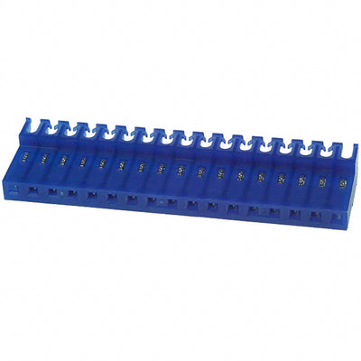 4-640608-7 by TE Connectivity AMP Connectors - CONNECTOR RECPT 17POS IDC 26AWG TIN