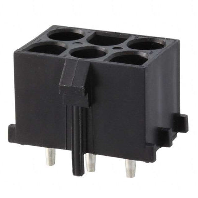 1-641970-1 by TE Connectivity AMP Connectors - CONNECTOR HEADER VERT 6POS 6.35MM