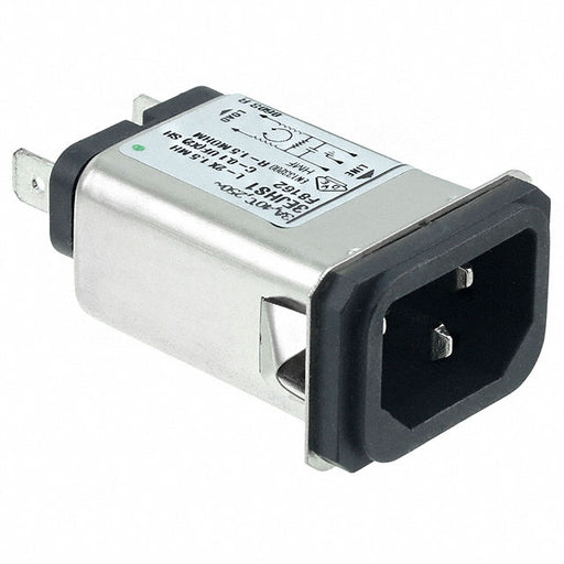 1-6609008-7 by TE Connectivity AMP Connectors - PWR ENT RCPT IEC320-C14 PANEL QC