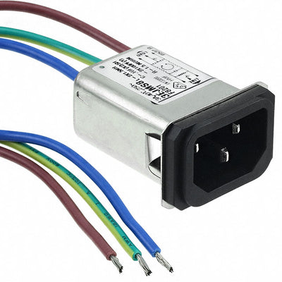 1-6609985-9 by TE Connectivity AMP Connectors - PWR ENT RCPT IEC320-C14 PNL WIRE