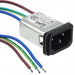 1-6609985-9 by TE Connectivity AMP Connectors - PWR ENT RCPT IEC320-C14 PNL WIRE