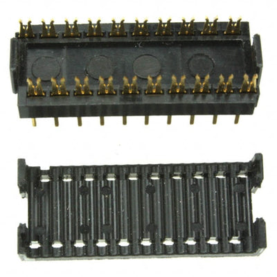1-746611-0 by TE Connectivity AMP Connectors - CONNECTOR DIP HDR IDC 20POS VERT