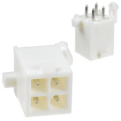 770174-1 by TE Connectivity AMP Connectors - CONNECTOR HEADER VERT 4POS 4.14MM