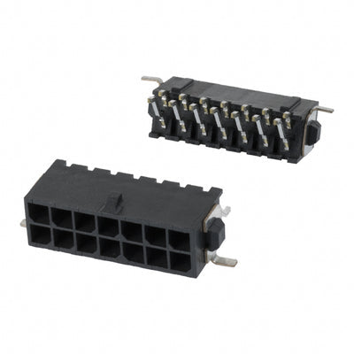 4-794629-4 by TE Connectivity AMP Connectors - CONNECTOR HEADER SMD R/A 14POS 3MM