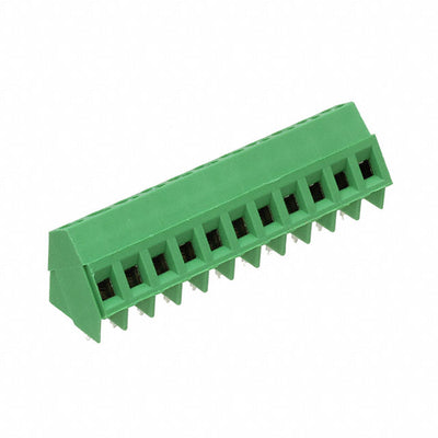 1-796690-1 by TE Connectivity AMP Connectors - TERM BLOCK 11POS 35DEG 5MM PCB