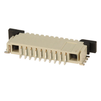 1-84953-0 by TE Connectivity AMP Connectors - CONNECTOR FPC TOP 10POS 1MM R/A