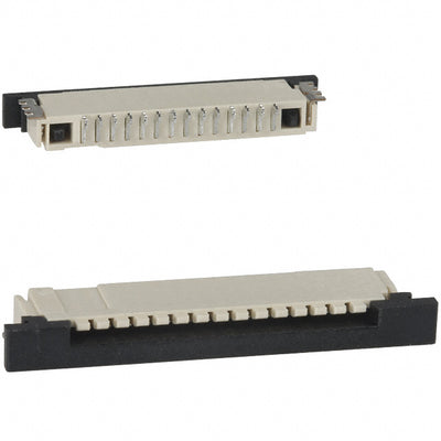 1-84953-4 by TE Connectivity AMP Connectors - CONNECTOR FPC TOP 14POS 1MM R/A