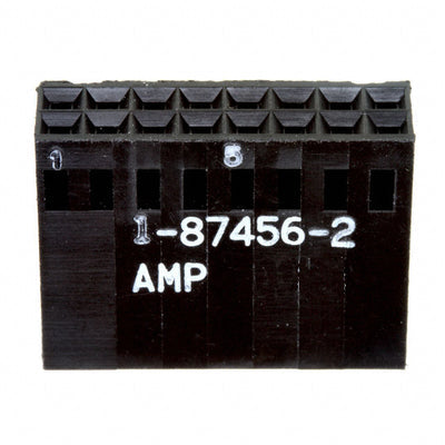 1-87456-2 by TE Connectivity AMP Connectors - CONNECTOR RECPT HSG 16POS 2.54MM