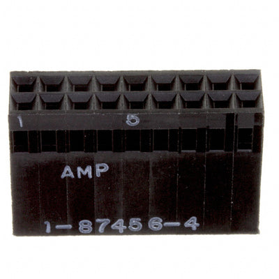 1-87456-4 by TE Connectivity AMP Connectors - CONNECTOR RECPT HSG 18POS 2.54MM