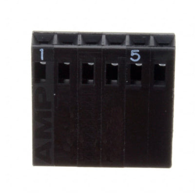 1-87499-1 by TE Connectivity AMP Connectors - CONNECTOR RECPT HSG 6POS 2.54MM